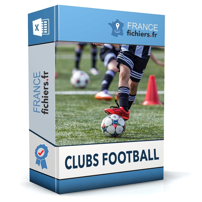 Fichier Clubs de Football France