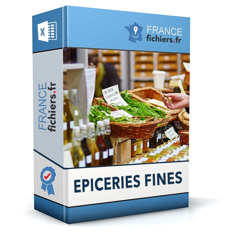 Fichier Epiceries Fines France