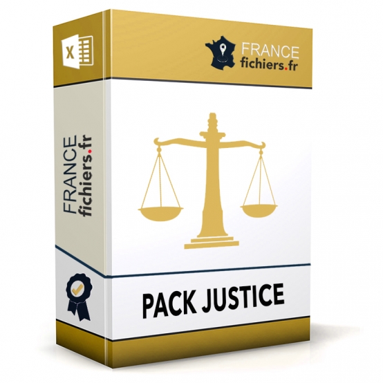 FICHIERS JUSTICE - PACK COMPLET