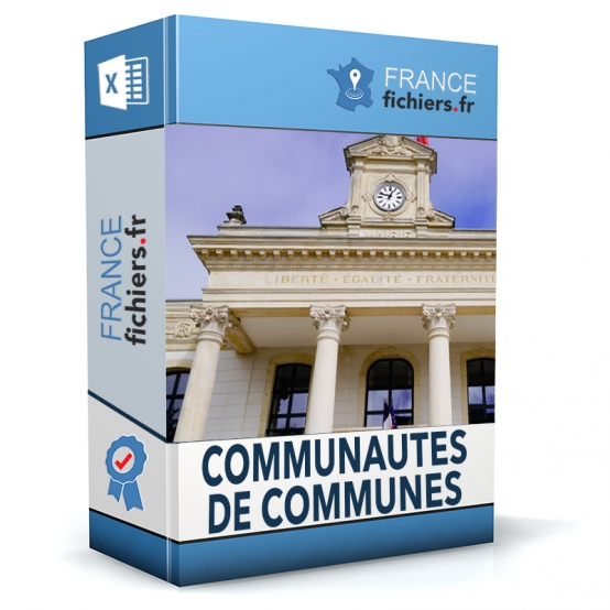 Fichier Communautés de Communes