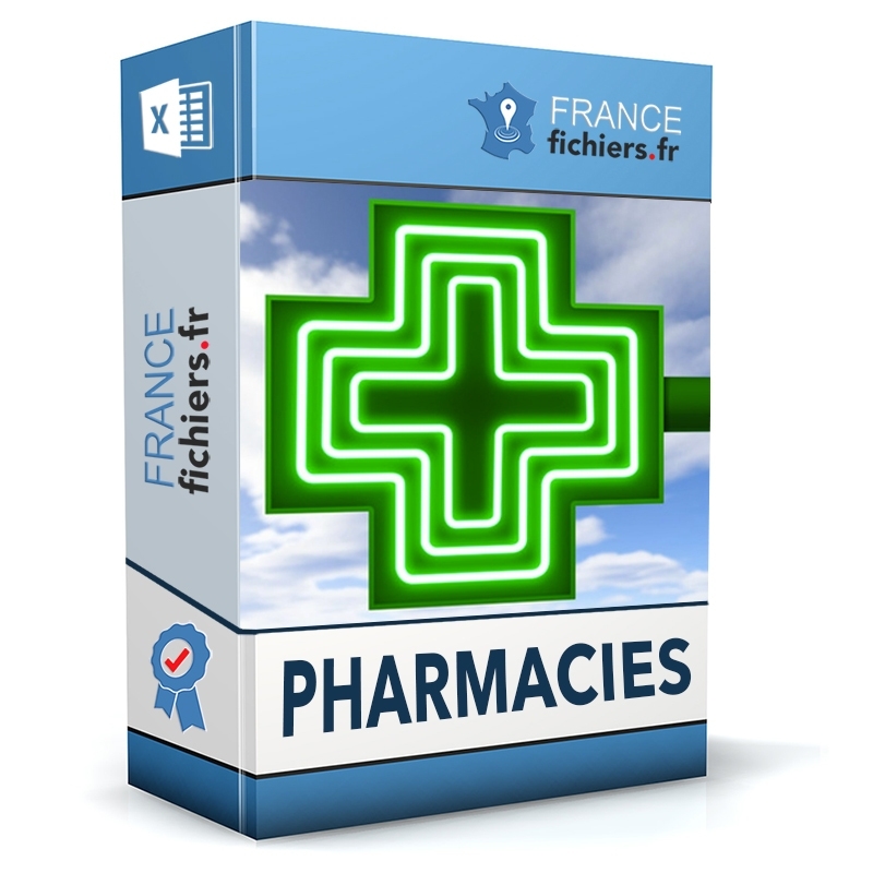 Fichier Pharmacies France