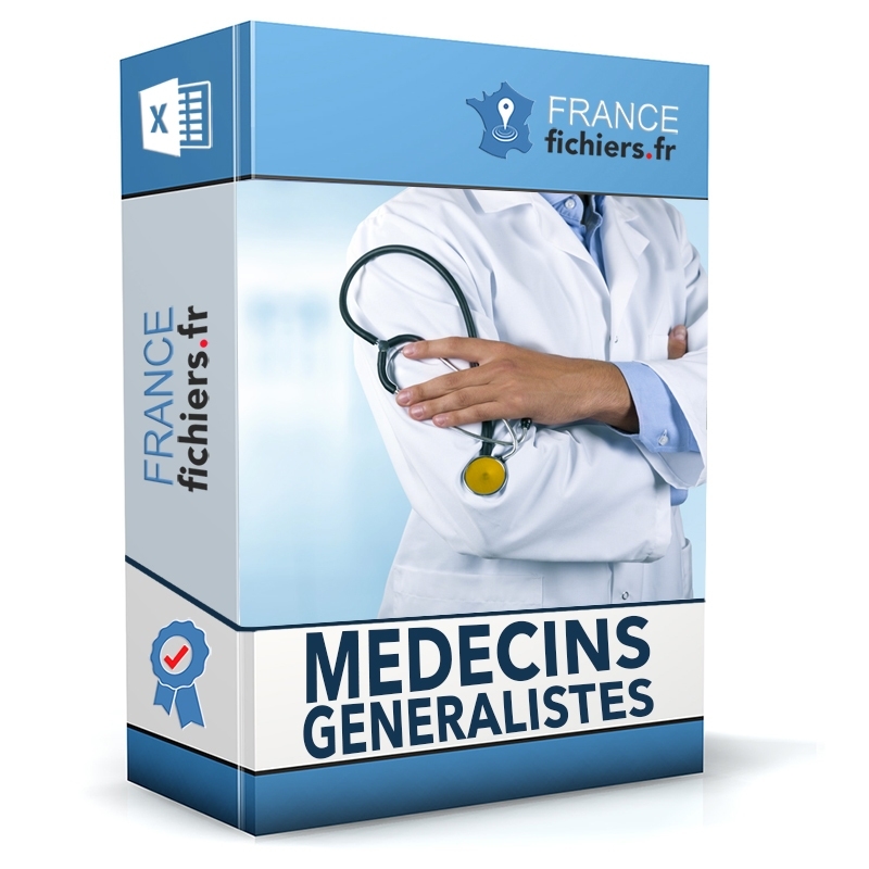 Fichier Médecins Généralistes France