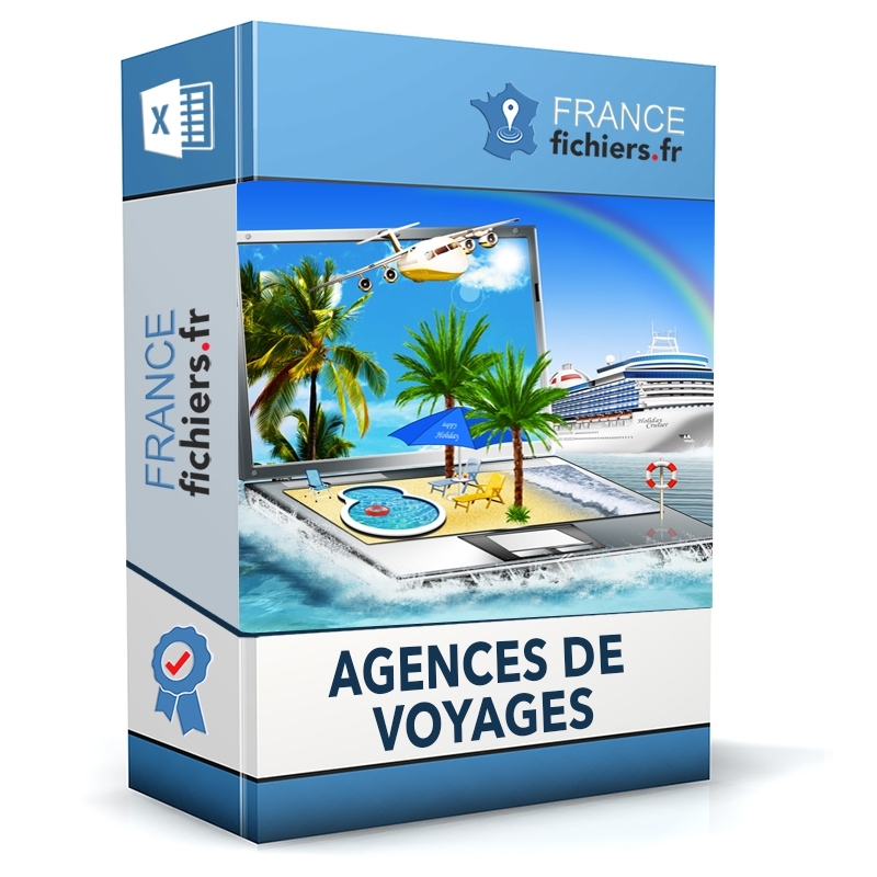 Fichier Agences de voyages France