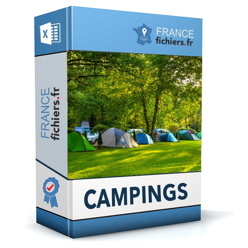 Fichier Campings France