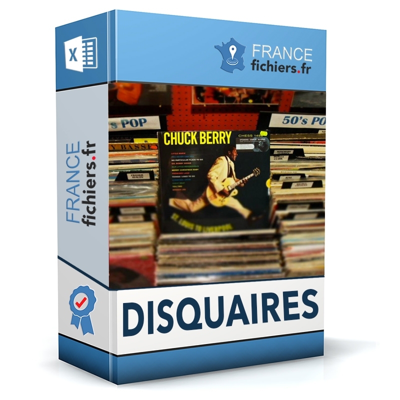 Fichier Disquaires France