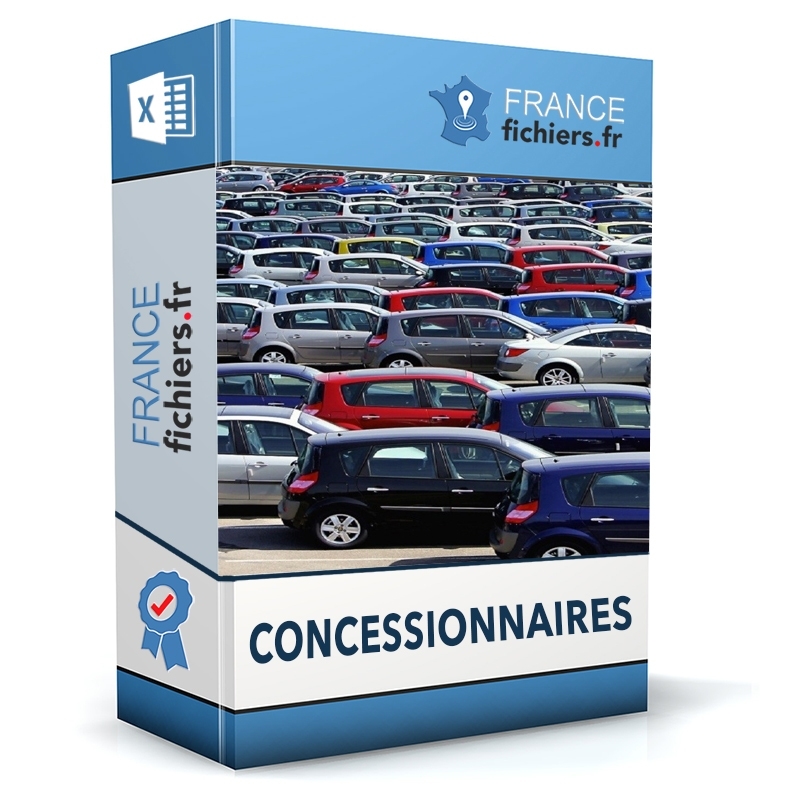 Fichier Concessionnaires France
