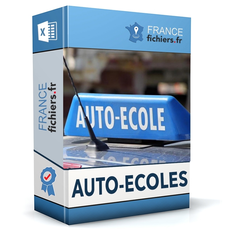 Fichier Auto-écoles France